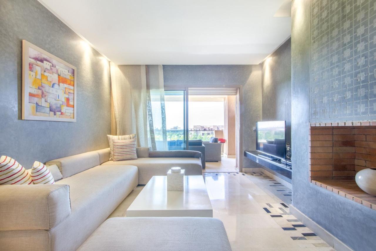 马拉喀什Lumineux Et Vue Degagee Sur Piscine A Prestigia公寓 外观 照片
