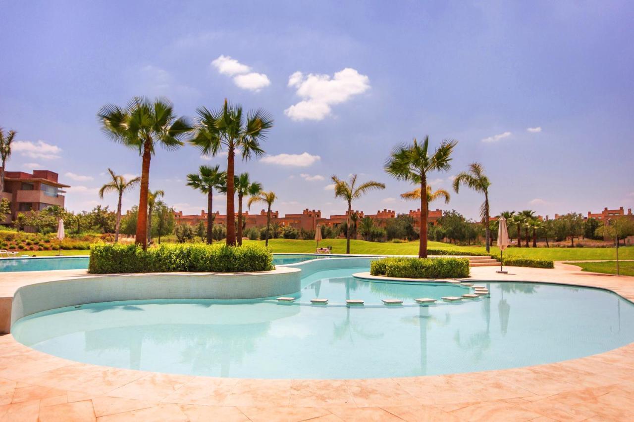 马拉喀什Lumineux Et Vue Degagee Sur Piscine A Prestigia公寓 外观 照片