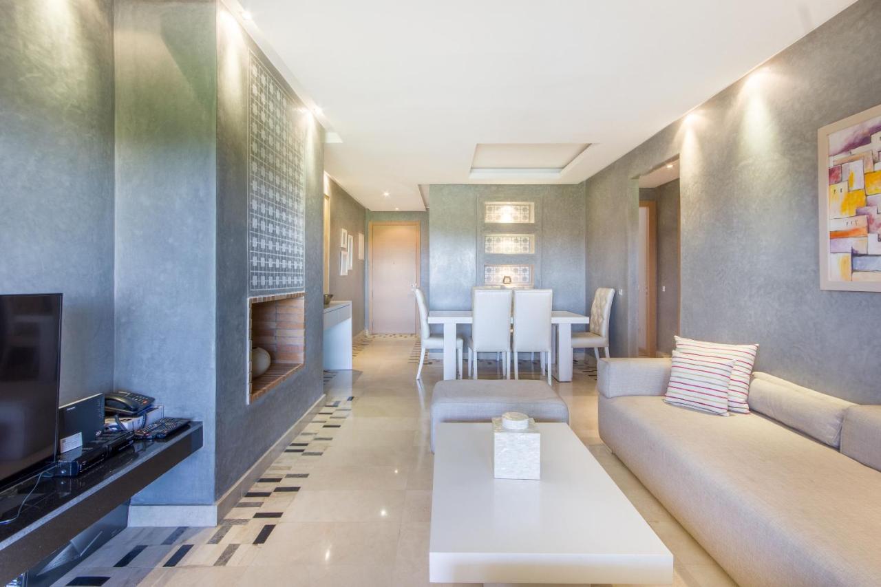 马拉喀什Lumineux Et Vue Degagee Sur Piscine A Prestigia公寓 外观 照片